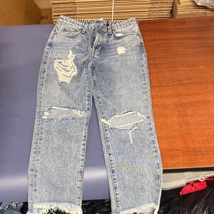 Carmar Light Blue Distressed Men's Jeans